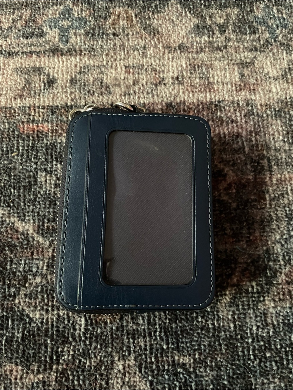 🐠Coach Zip Card Case with Quilting in Denim🐠 - Picture 2 of 5